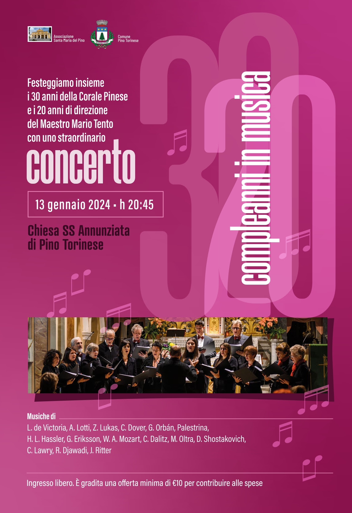 20240113 Pino SS Annunziata Concerto corale pinese