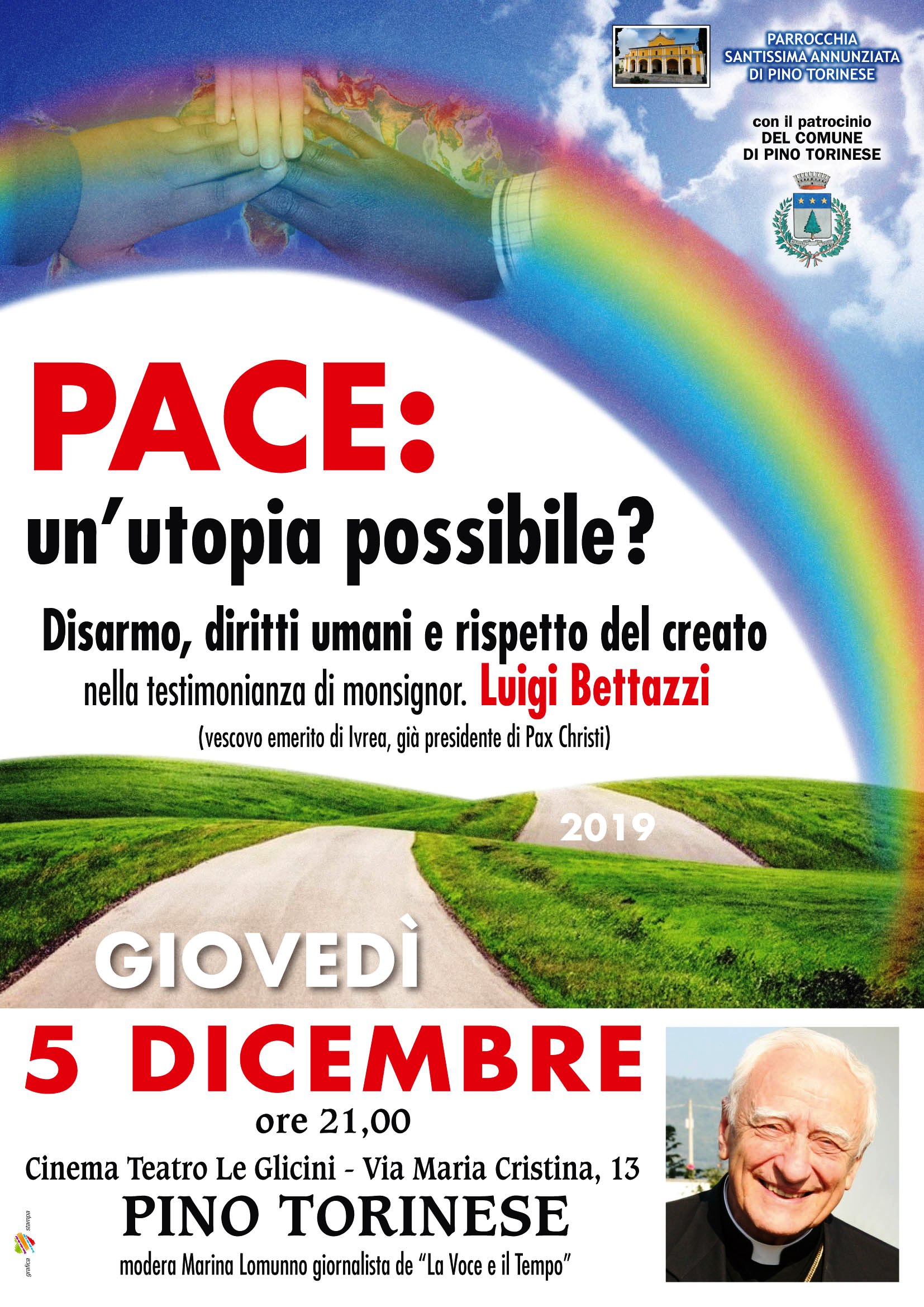 20191205 Mons Bettazzi Locandina Pace Utopia Possibile