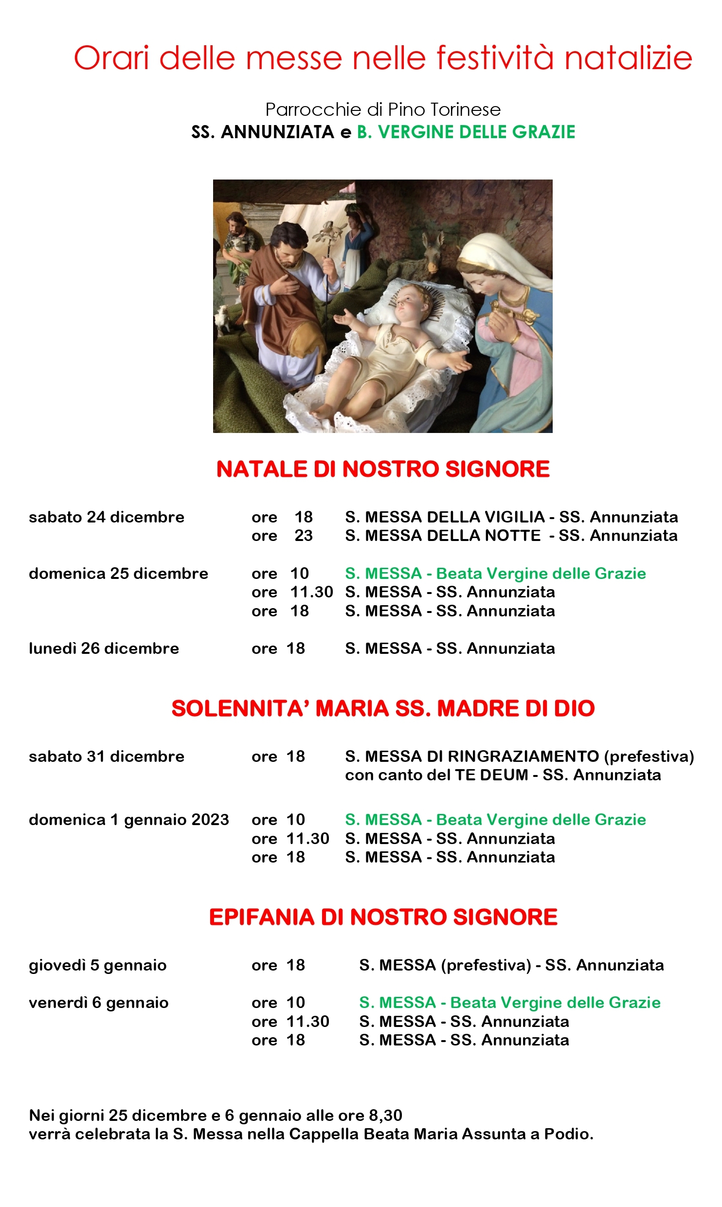 20221225 Pino SS Annunziata Celebrazioni di Natale page 0001