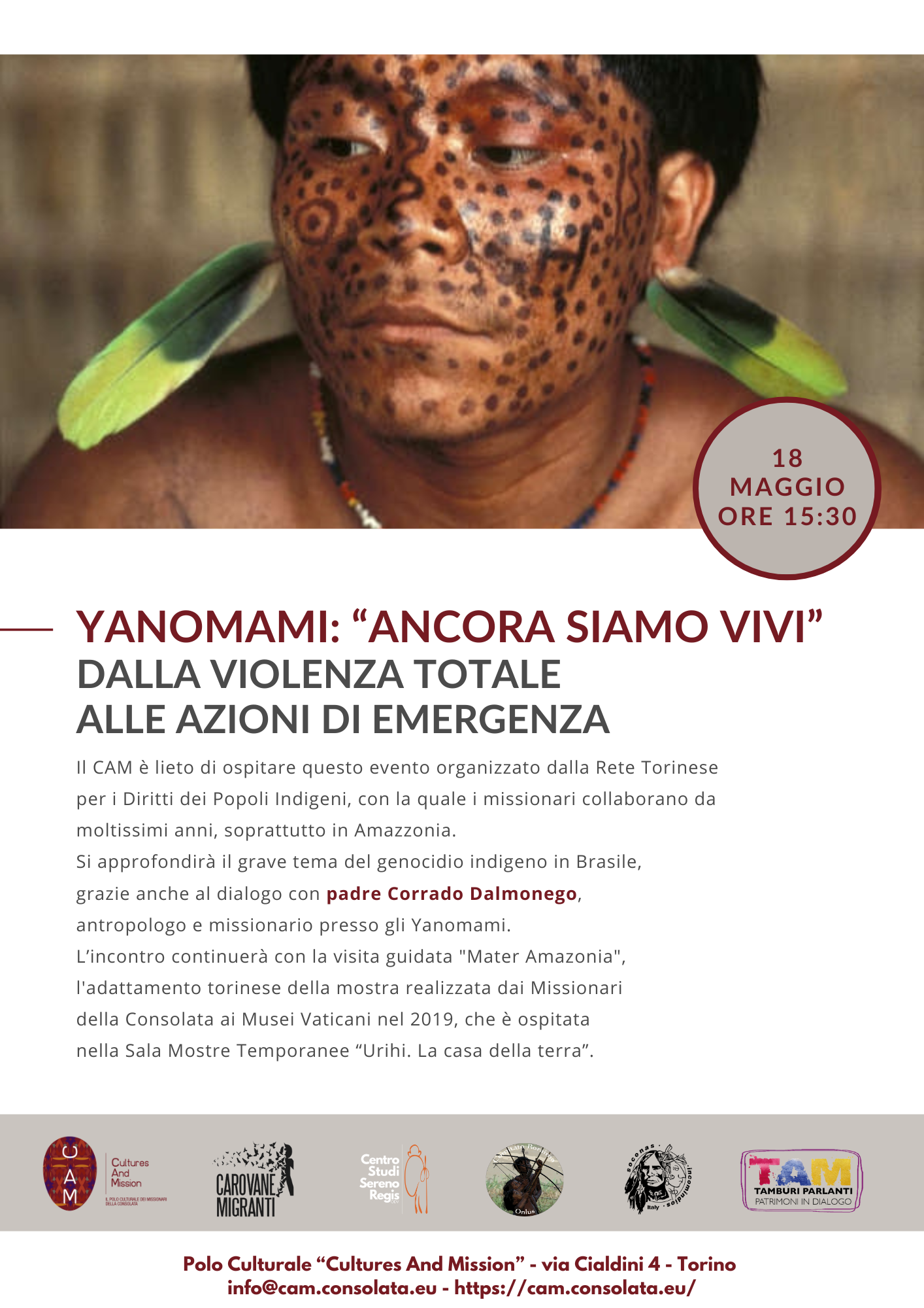 Pino SS Annunziata YANOMAMI VOLANTINO 18 MAGGIO 2024