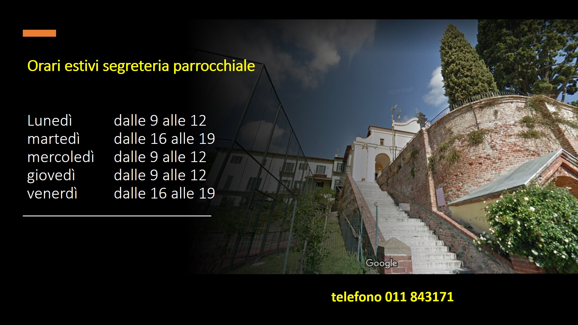 20210701 Pino SS Annunziata Orari estivi SEGRETERIA