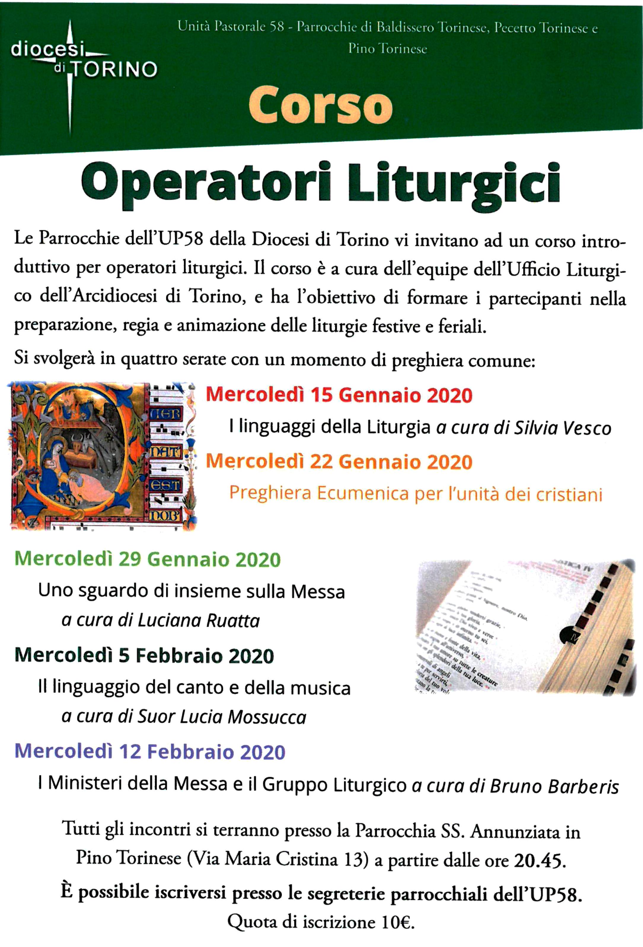 20200115 Pino SS Annunziata Corso Operatori Liturgici