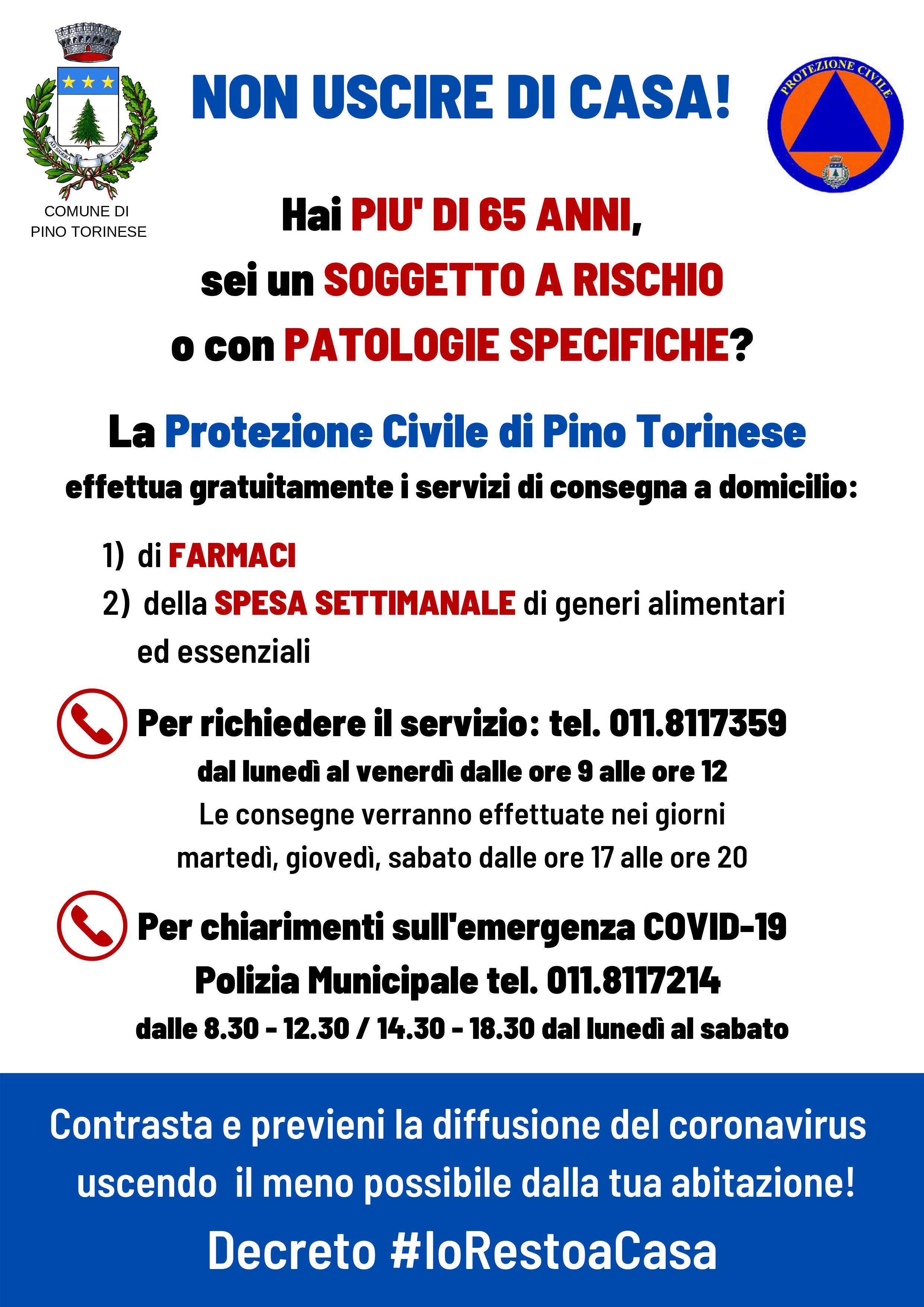 20200314 Pino SS Annunziata Comune e ServizioProtezioneCivile